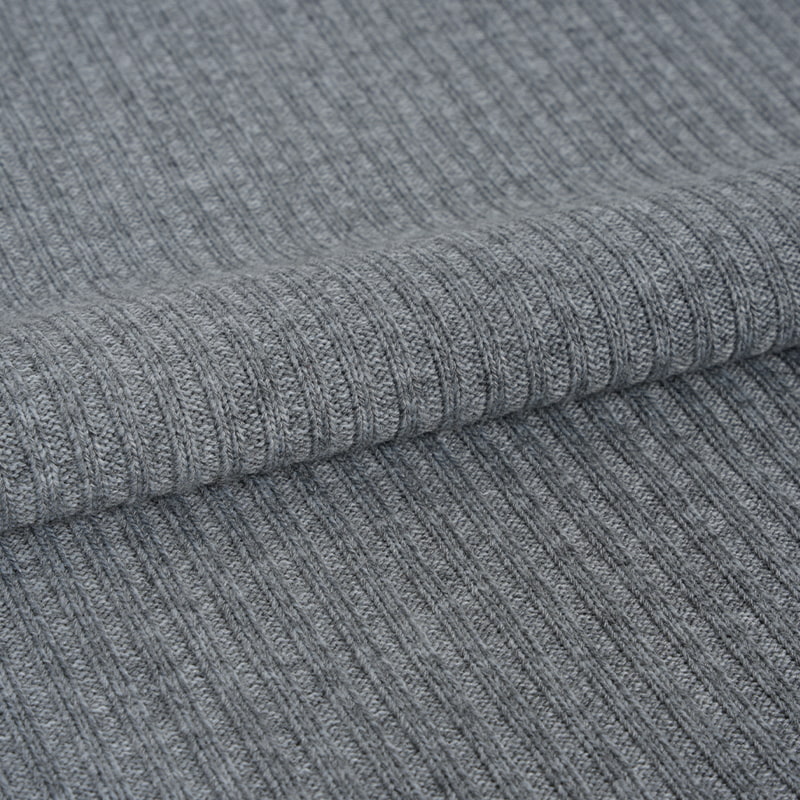 Rt2*2 Elastic Rib Fabric With Great Recovery Resilient